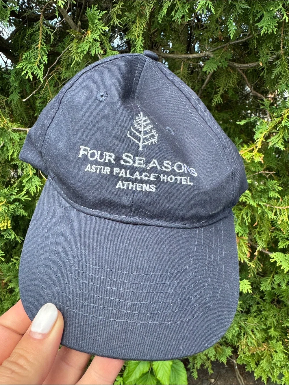The Four Seasons Athens Greece Hotel Cap Hat